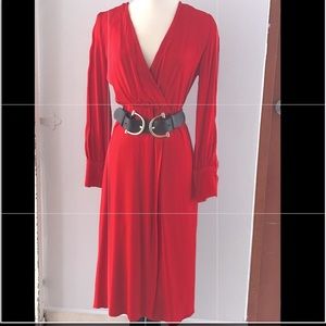 H&M "wrap like" midi dress